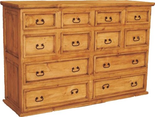 51mSbh4wt5L Hidalgo 12 Drawer Rustic Dresser