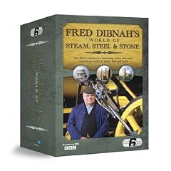 Fred Dibnah's World Of Steam, Steel & Stone Box Set [DVD]