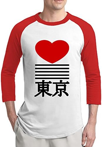 Summer I Heart Tokyo Modern Men's Jersey Half Sleeve Tees