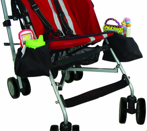 Kiddie Kangaroo Travel Storage Accessory Stroller in Black