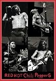 Red Hot Chili Peppers Poster and Frame (Plastic) - Live, 2003 (36 x 24 inches)