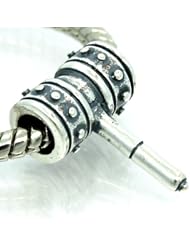 .925 Sterling Silver " Medieval War Style Hammer " Bead Compatible with Pandora Chamilia Kay Troll Bracelet