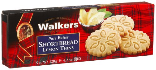 51mSi%2BUCaIL Walkers Shortbread Lemon Thins 4.2Ounce Boxes Pack of 4