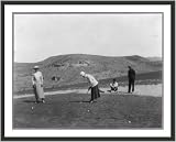Historic Print (S): Boise (vicinity) (?), Idaho. 1918-1920. Playing golf, probably at the Boise golf club