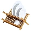 Danesco Bamboo Collapsible Dish Rack