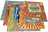 Wheres Wally Pack, 6 books, RRP £35.94 (6 paperbacks: Wheres Wally, Wheres Wally Fantastic Journey, Wheres Wally In Hollywood, Wheres Wally Now, Wheres Wally Wonder Book, the Great Picture Hunt ) (Wheres Wally)