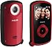 Philips CAM150RD/37 Waterproof 8 MP Digital Camera with CMOS Sensor and 4 x Optical Zoom (Red)