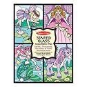 Melissa & Doug Stained Glass Coloring Pad-Fairies