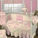 Baby Doll Queen Crib Bedding Set, Pink