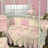 Baby Doll Bedding Queen Crib Bedding Set, Pink