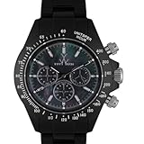 Toy Watch Fluo Chronograph Black Plasteramic Unisex Watch FL40BK