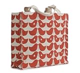 Apple & Bee Canvas Tote - Lovebirds