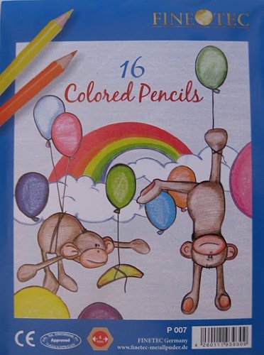 FineTec Children's Colored Pencils (16 Count)