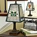 Marshall Thundering Herd Hand-painted Glass Lamp