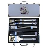 Kansas State Wildcats 8pc. BBQ Set w/Case - NCAA College Athletics - Fan Shop Merchandise
