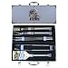 Kansas State Wildcats 8pc. BBQ Set w/Case - NCAA College Athletics - Fan Shop Merchandise