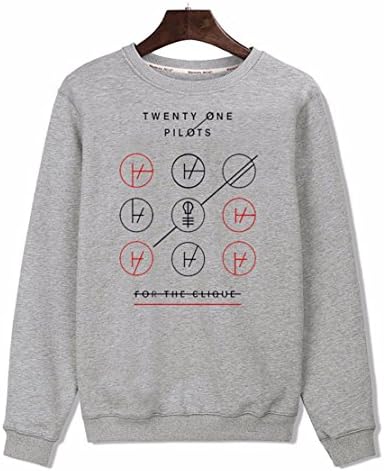 Twenty One Pilots Cotton Gray Sweatshirt (S)