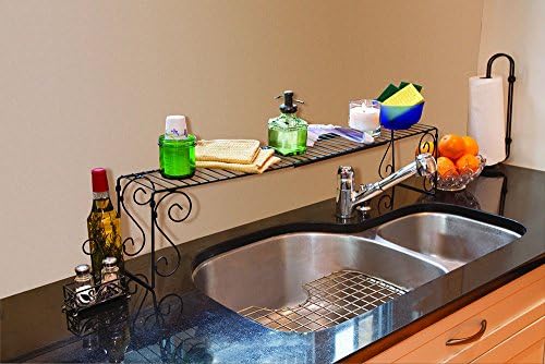 Over The Sink Organizer Shelf- Black