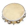Fuzeau Tambourin Peau Naturelle 20cm et Cymbalette - 3991