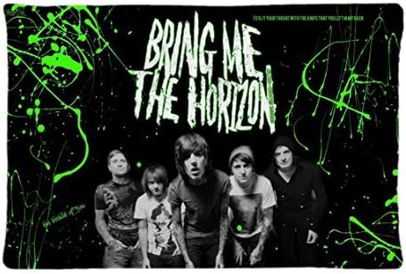 Bring Me The Horizon Pillowcase Cover Design For Custom Zippered Pillow Cases 20x30 (one side)