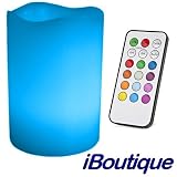 iBoutique Premium Wireless / Flameless & Scented Colour Changing Mood Light Candle With Remote Controlby Express Delivery