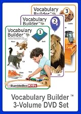 Vocabulary Builder 3 Volume DVD Set (Multilingual)
