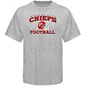 Kansas City Chiefs T Shirts : Reebok Kansas City Chiefs Ash Stacked Helmet T Shirts