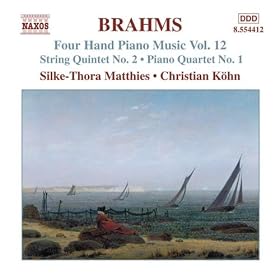 String Quintet No. 2 in G major, Op. 111 (arr. piano 4-hands): Un poco allegretto
