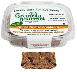 Granola Gourmet Spiced Orange Cranberry ORIGINAL RECIPE Energy Bars, Value-Pack, 10-Count 12.5 oz. Bars (Pack of 2)