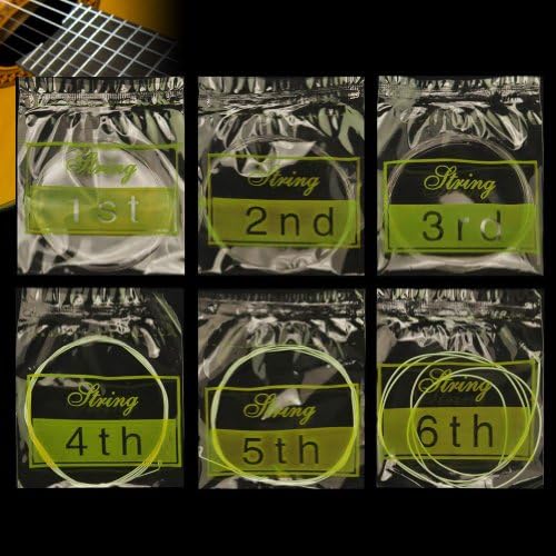 Set 6 durable Nylon Strings for Classical Guitar 1 Meter New