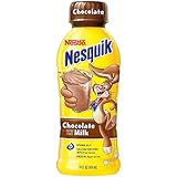 Nestle Nesquik Low Fat 1% Milk, Chocolate, 14 Ounce (Pack of 12)