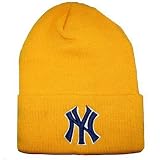 Yellow MLB New York Yankees Beanie