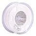 eSUN PLA Filament 1.75mm White 1kg Spool for Makerbot, Reprap, UP, Afinia, Flash Forge and all FDM 3D Printers, White