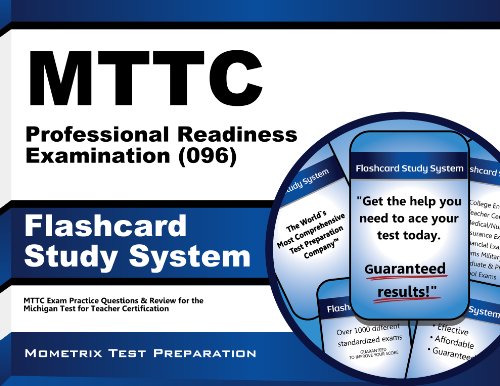 MTTC Professional Readiness Examination (096) Flashcard Study System: MTTC Exam Practice Questions & Review for the Michigan Test for Teacher Certification (Cards)