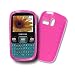 Samsung Freeform, SCH-R350, R351, R355c HOT PINK TPU Candy Skin Case, Semi Hard See Thru Gel Cover
