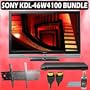 Sony Bravia W-Series KDL-46W4100 46-inch 1080P LCD HDTV + Sony DVD Player w/ Wall Mount Accessory Kit