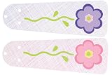 Hunter 23989 Purple / Pink Flowers Blade Set