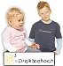 Baby/Kinder Langarmshirt mit Druck DREIKÄSEHOCH (046.47)