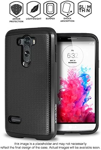 LG G3 Case, AERO ARMOR TEMPEST Protective Case for LG G3 - Black