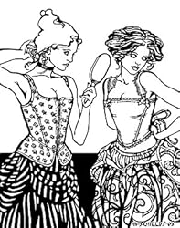 Simplicity 8715 Renaissance Meval Dress Corset PATTERN