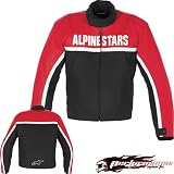 ALPINESTARS T-BARCELONA TEXTILE JACKET RED SM 330-087-13-S