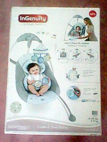 Ingenuity-Bright Starts Cradle & Sway Swing
