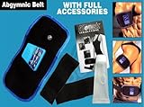 ABGYMNIC BELT ABS MUSCLE TONING 6 PACK WAIST FITNESS GYM SLIMMING UK STOCK FAST FREE DELIVERY WITHIN UK