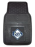 Nifty 8850 MLB-Tampa Bay Rays Vinyl Universal Heavy Duty Fan Floor Mat