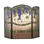 Meyda Tiffany 27235 Wisteria Fireplace Screen, Stained
