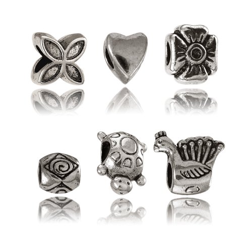 Imagen 1 de Balalabeads PT-VT-PP-SH-TU-PK - Abalorio de mujer de metal
