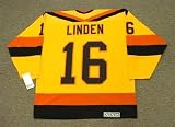 TREVOR LINDEN Vancouver Canucks 1989 CCM Vintage Throwback Home Hockey Jersey