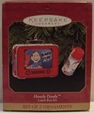 Hallmark Keepsake Ornament: Howdy Doody Lunch Box Set - Set of 2 Ornaments