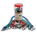 'Bungees In a Can' - 12 Piece Bungee Cord Set - 4 Sizes