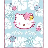 Plaid polaire Hello Kitty